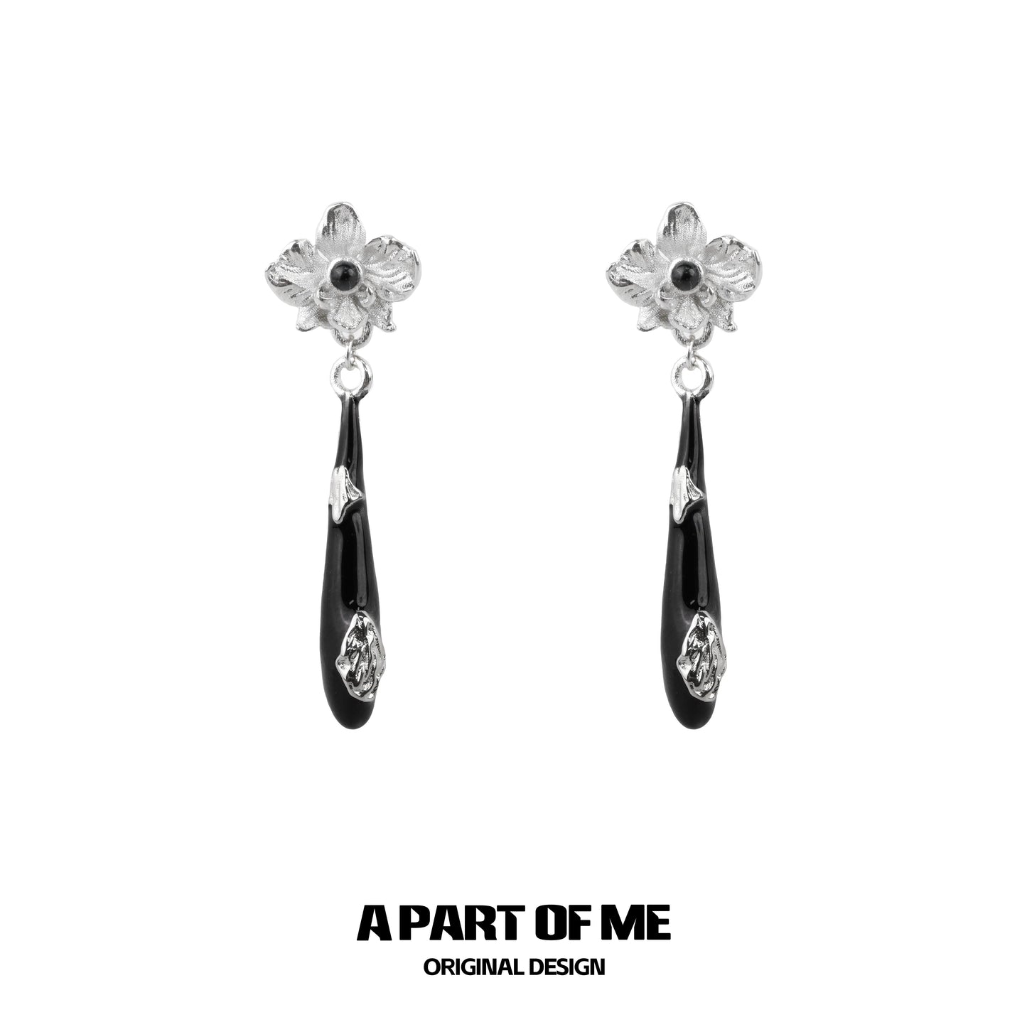 Abyss Evil Flower Earrings