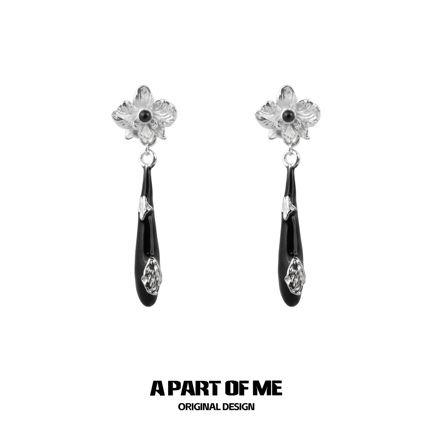 Abyss Evil Flower Earrings