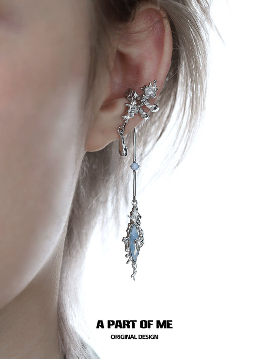 Sea Secret Ear Clips