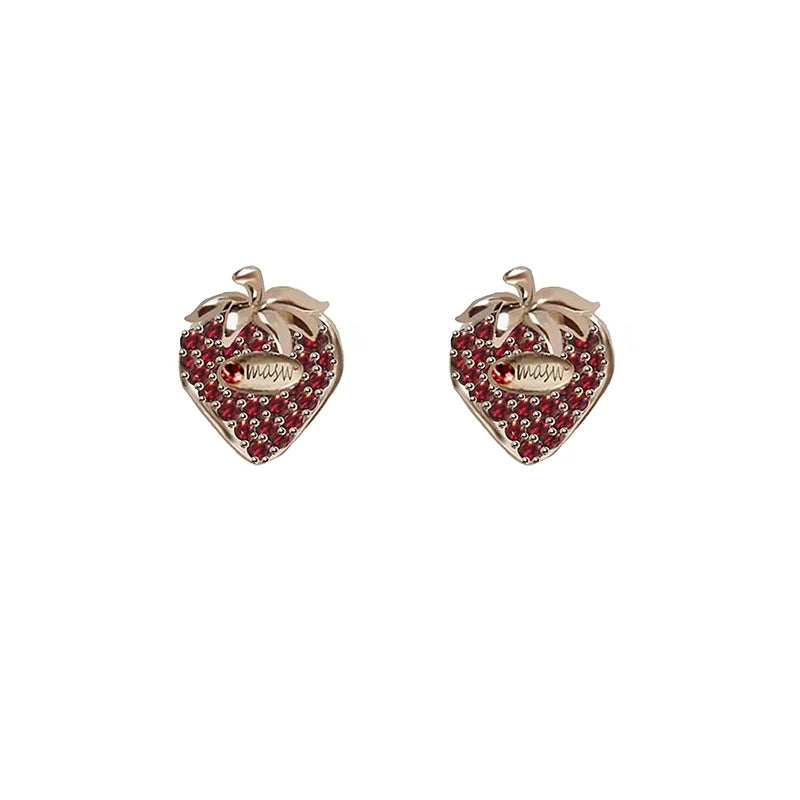 Strawberry Bead Necklace