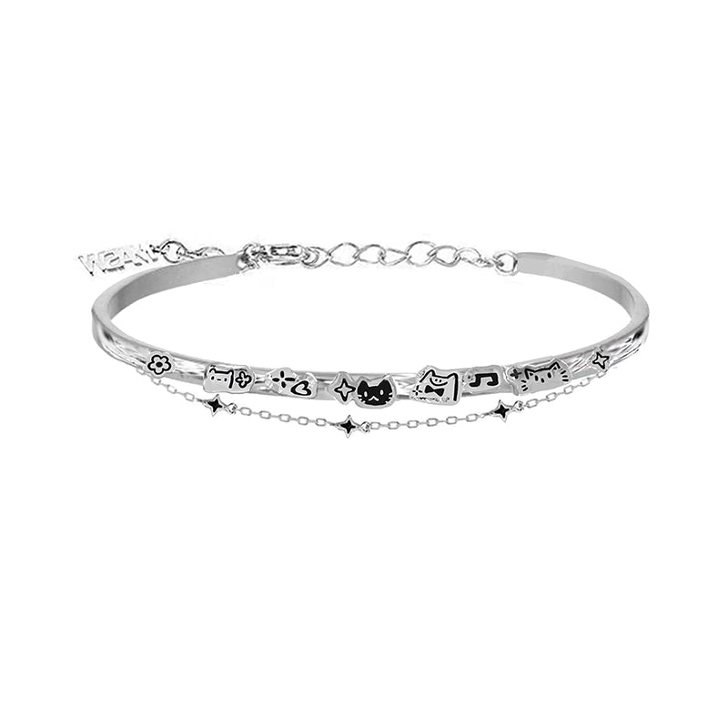 Graffiti Cat Cute Bracelet