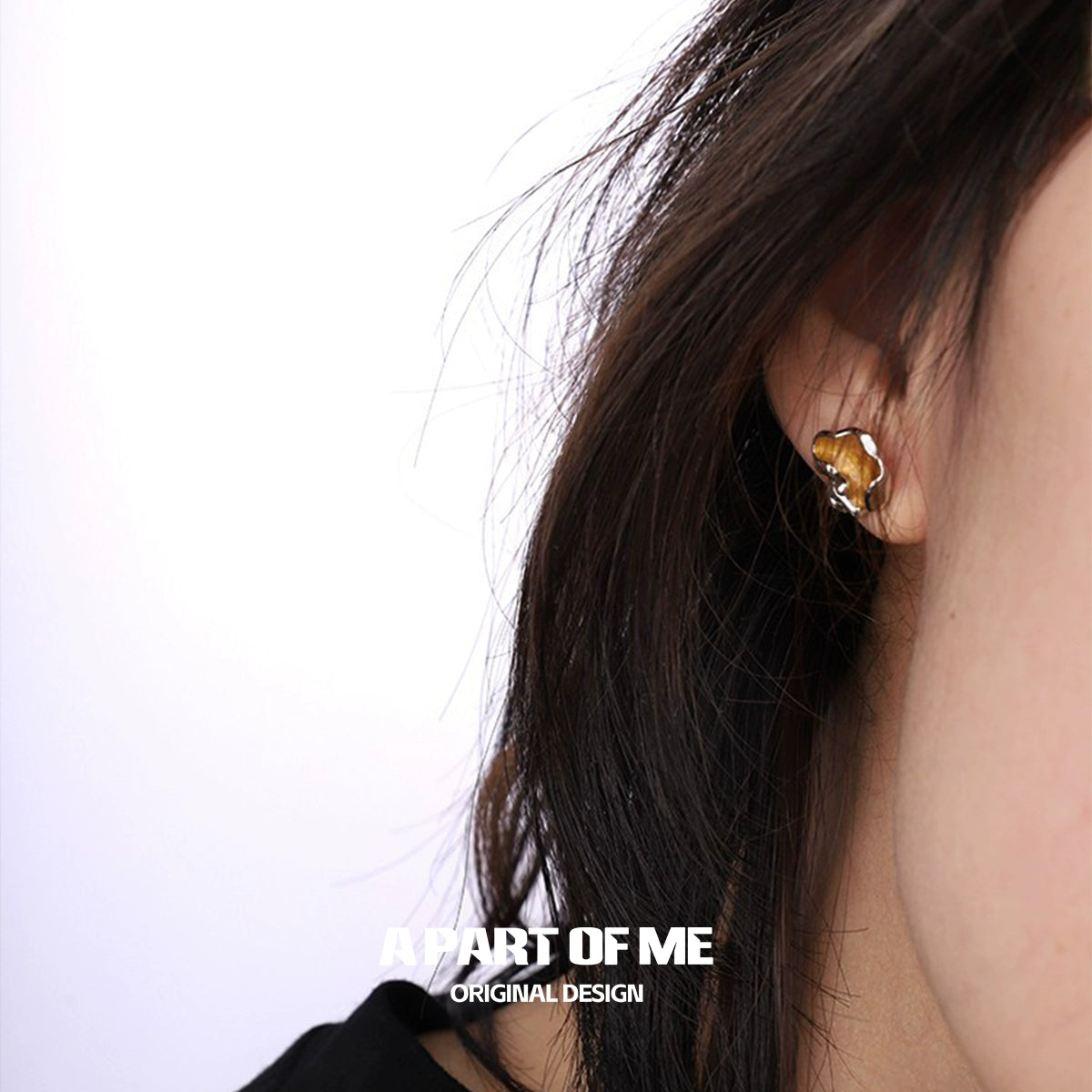 Gold Miner Neutral Earrings
