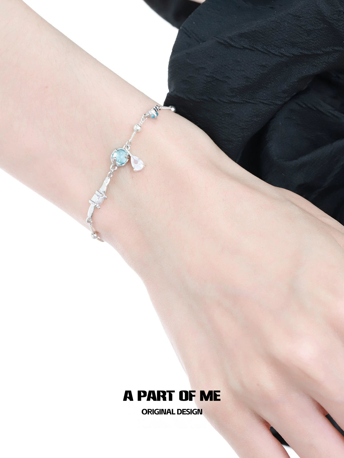 Frosted Blue Dream Bracelet