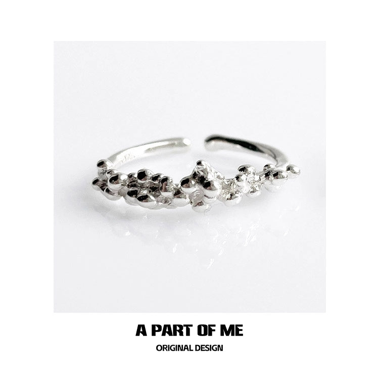 Surf Texture Couple Rings