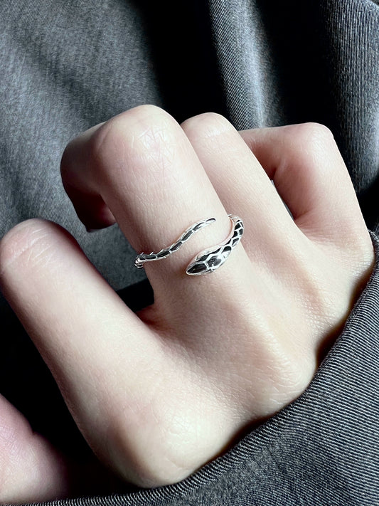 "Snake Pattern" Wrap Ring