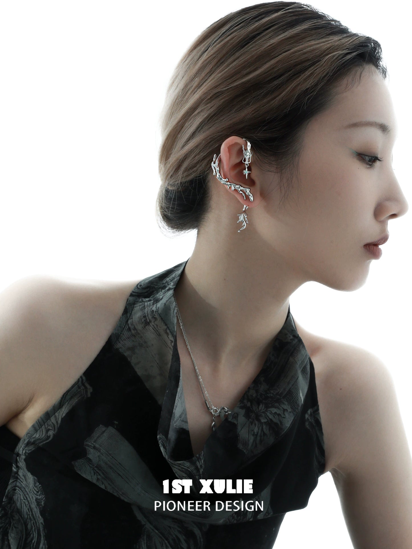 Mystic Dragon Charm Ear Studs