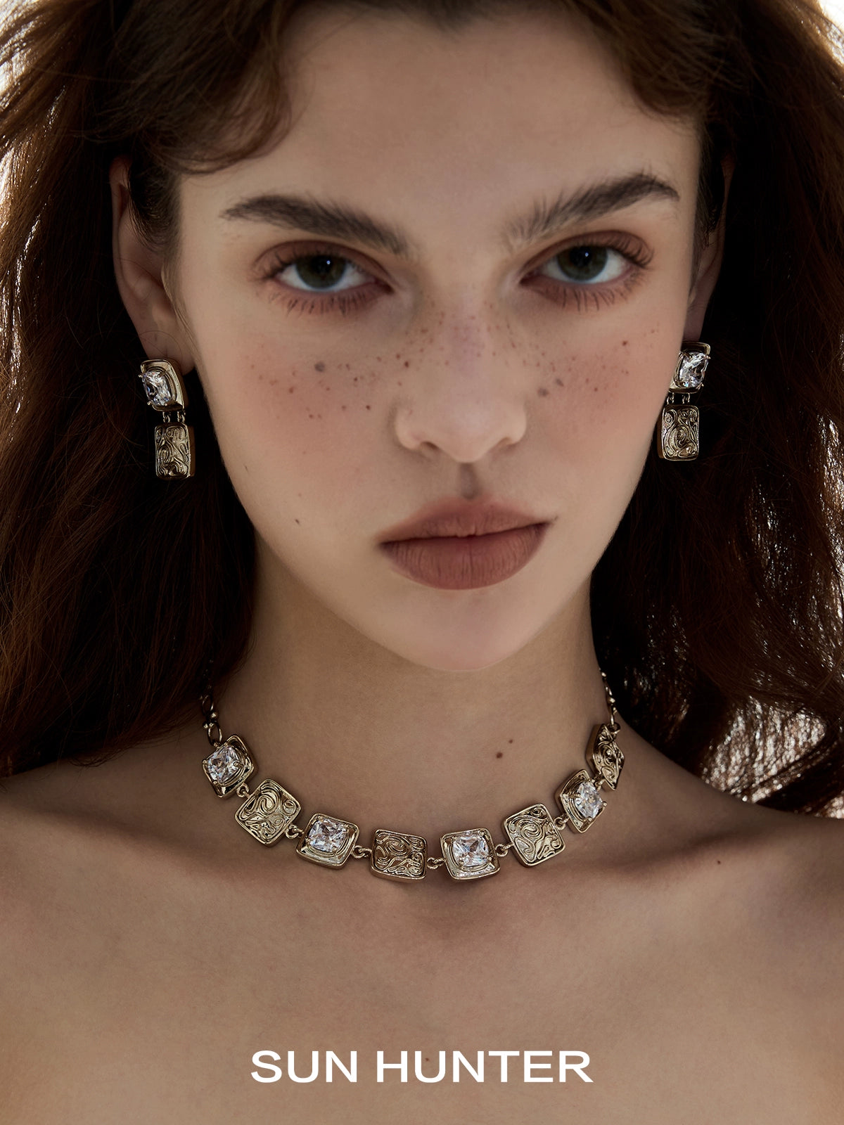 Vintage Maillard Coin Earrings