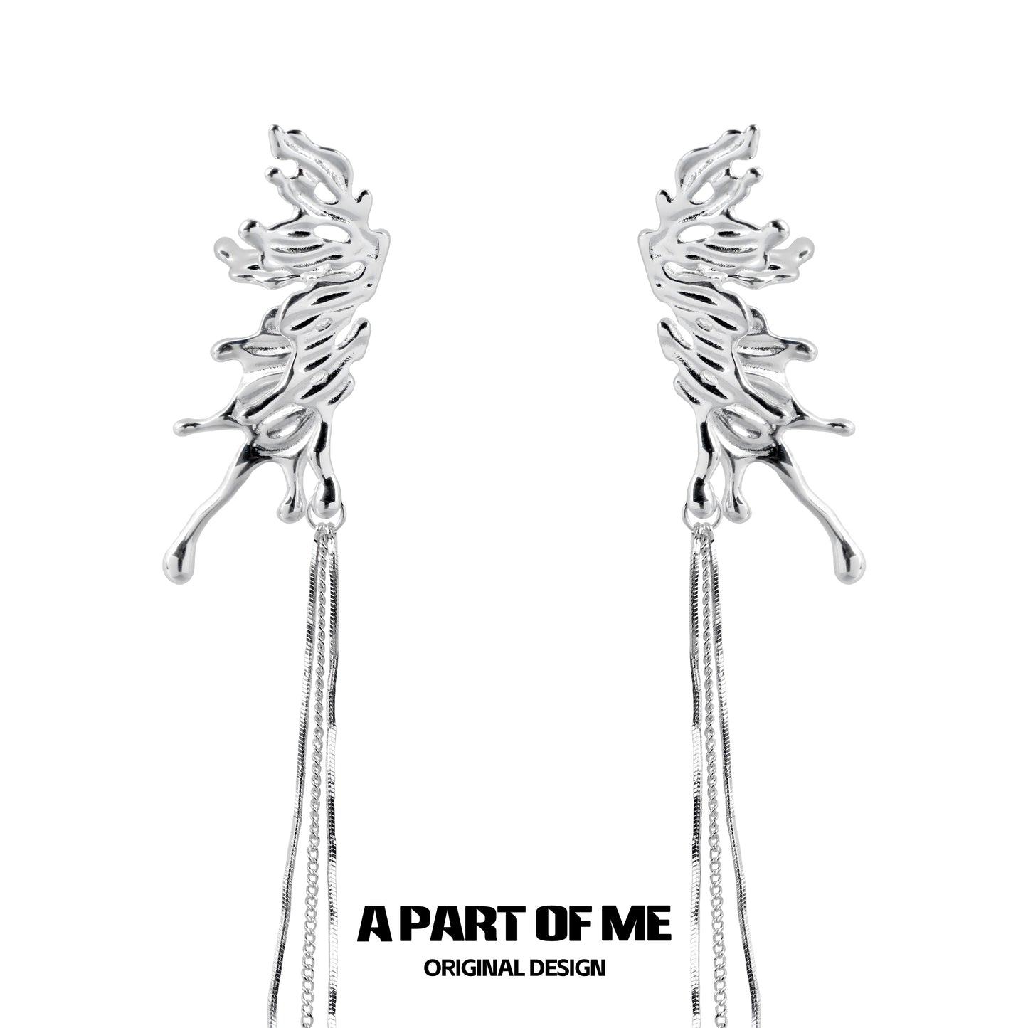 Metal Style Butterfly Ear Cuffs