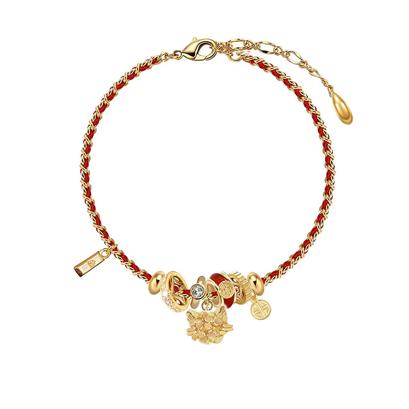 Handmade Woven Bloom Bracelet