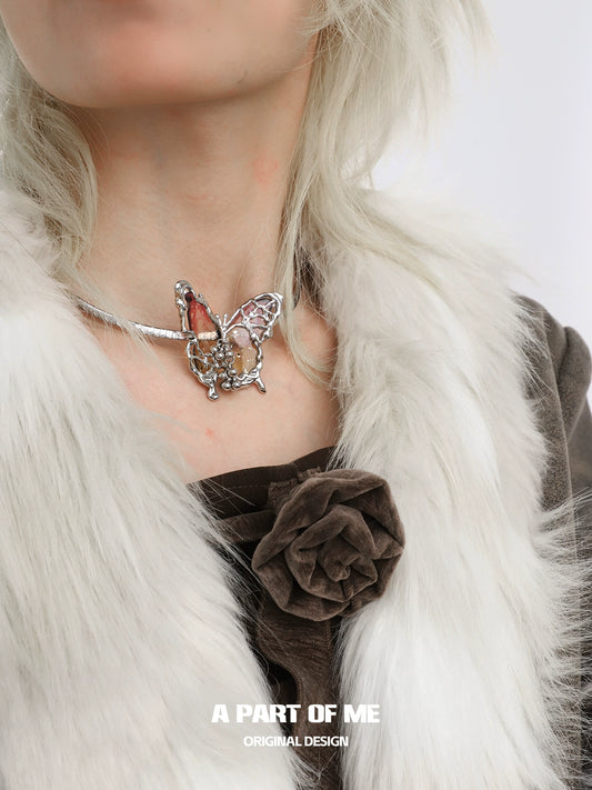 Mechanical Butterfly Dream Necklace