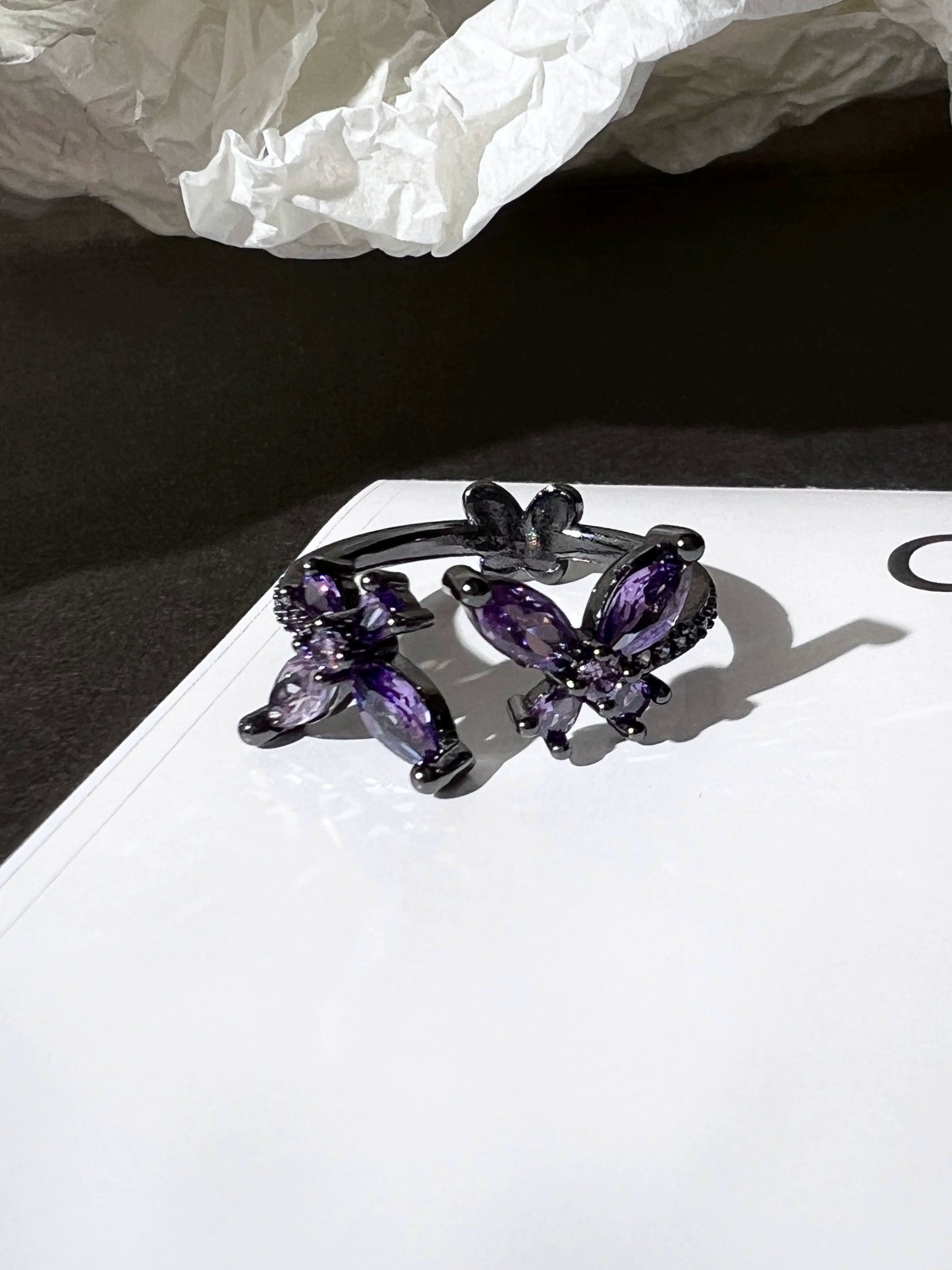"Night Butterfly" Elf Ring