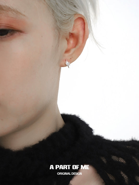 Planet Orbit Stud Earrings