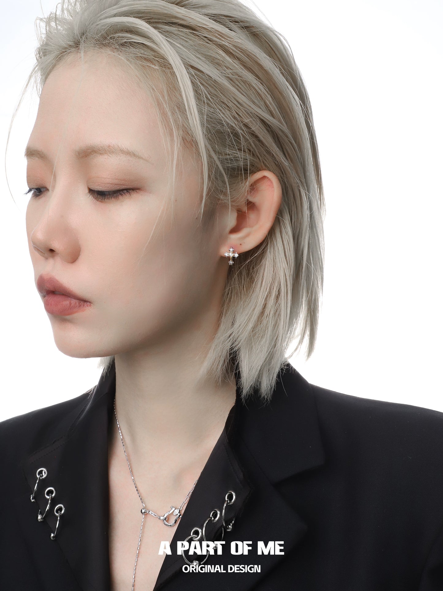 Holy Light Cross Earrings