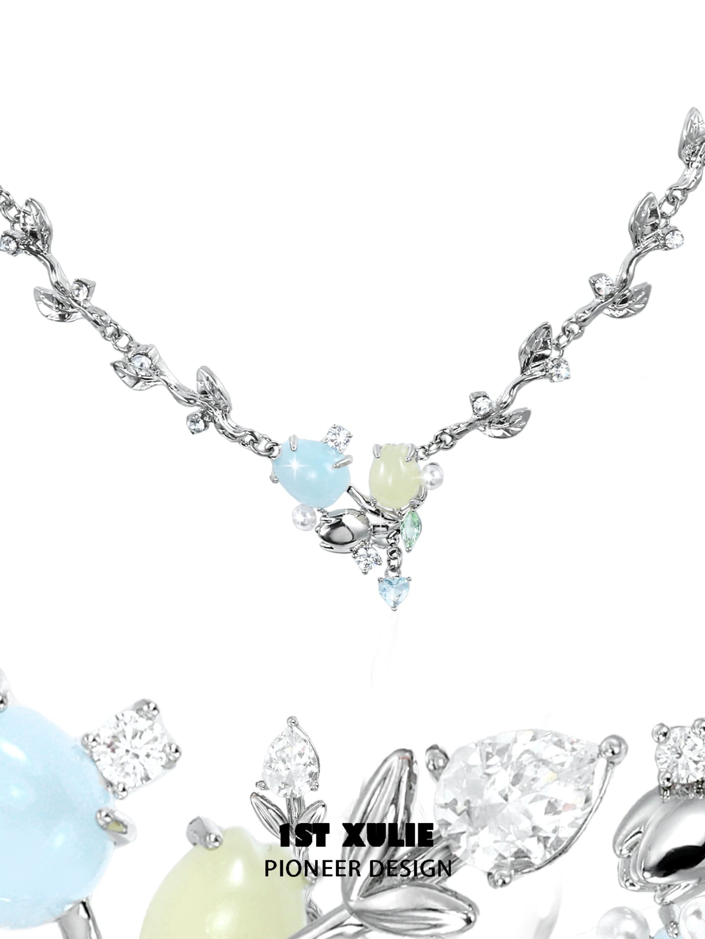 Sweet Tulip Clavicle Necklace