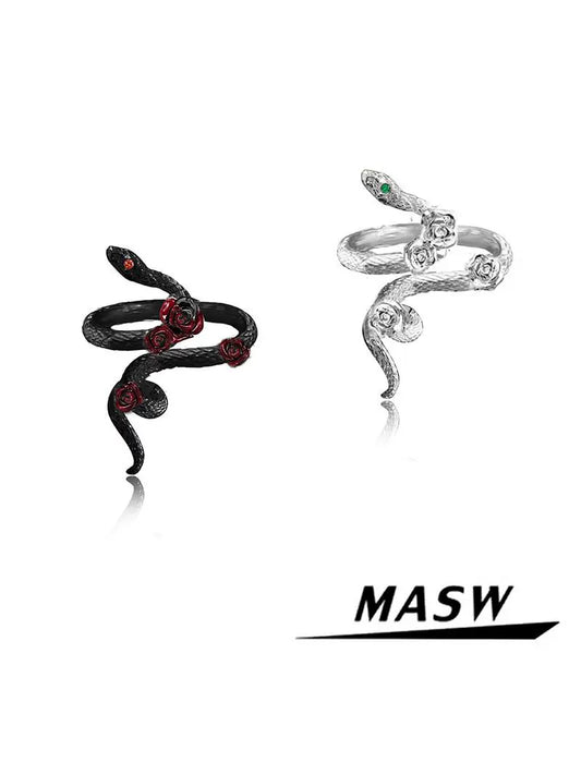 Snake Dance Index Ring