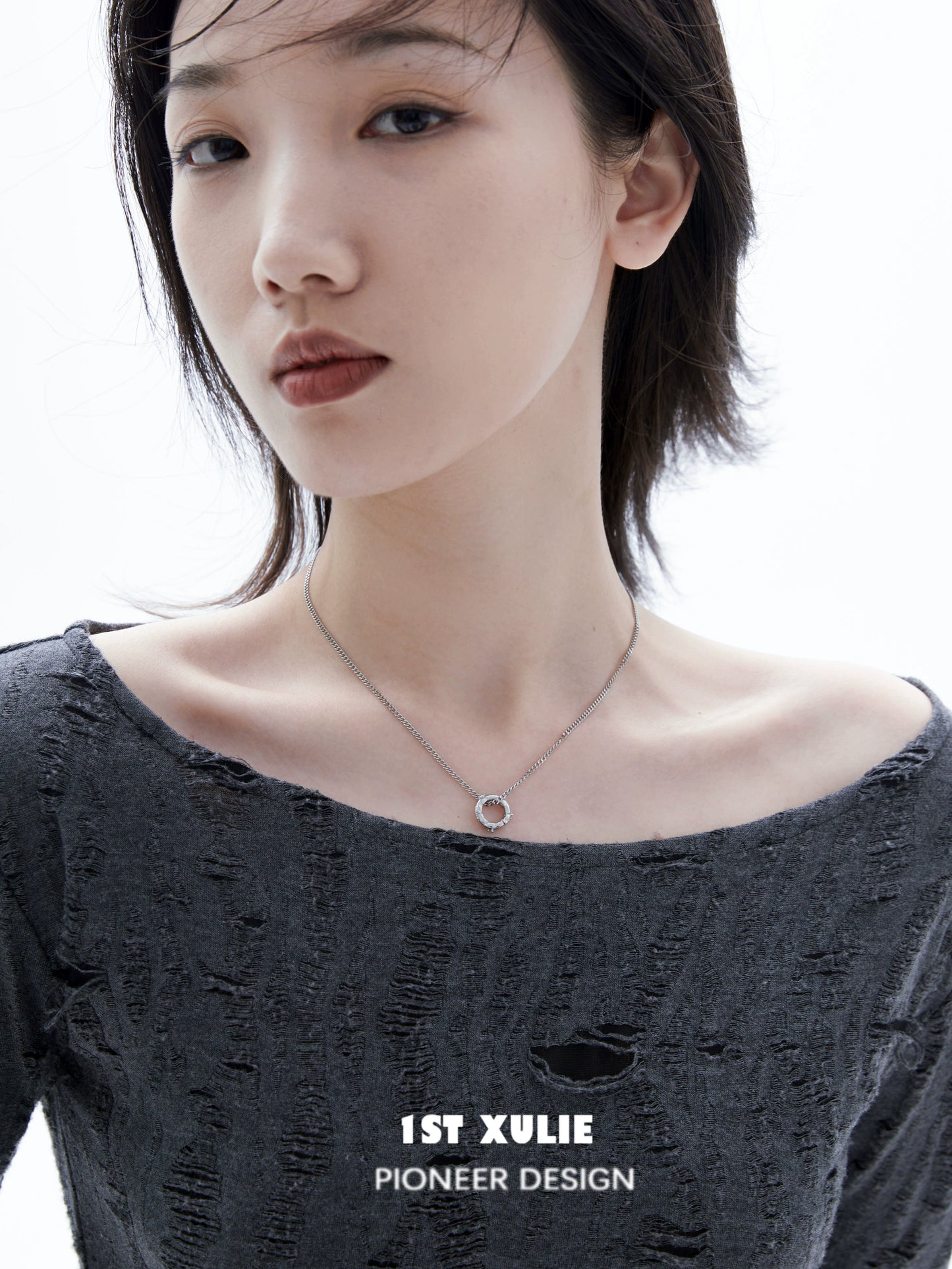 Black & White Dual Force Necklace
