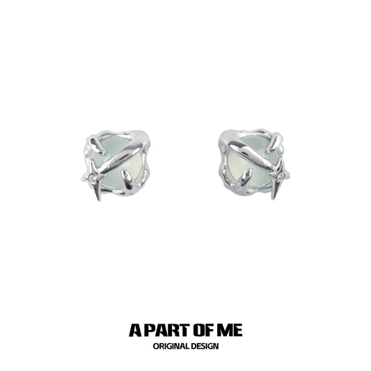 Sweet Star Zircon Stud Earrings