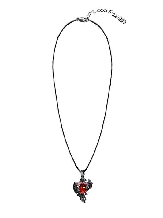 Raven’s Heart Necklace