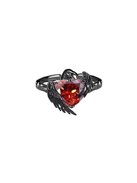 Raven’s Heart Ring