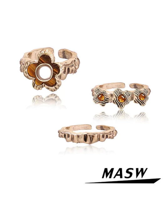 Floral Riddle Vintage Ring