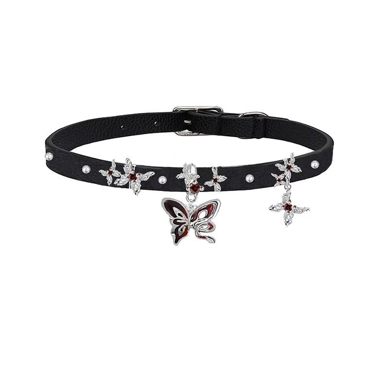 Midnight Butterfly Necklace