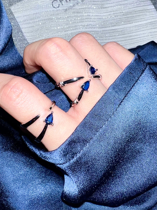 "Ravenclaw Eagle" Zircon Ring