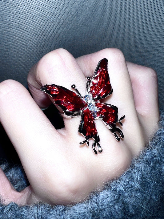 "Enchanted Butterfly" Ring