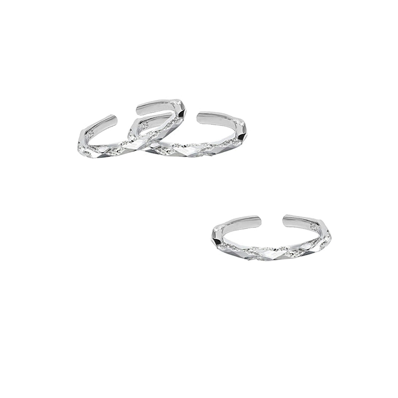 RMinimalist Cool Couple Ring