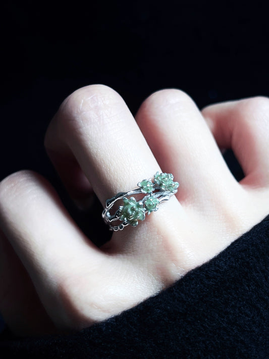 "Sunny Jasmine" Vine Ring