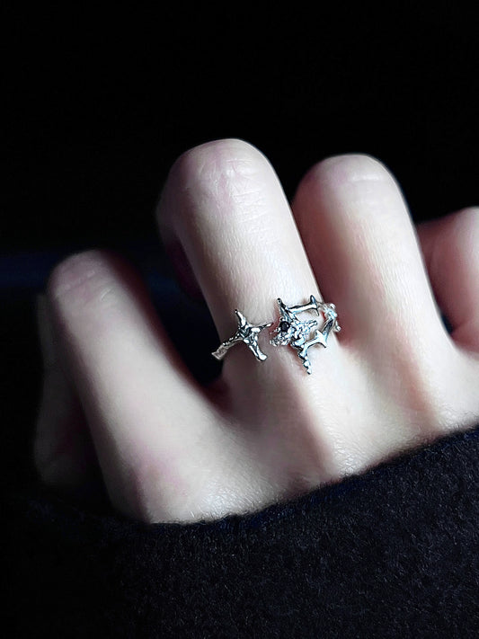"Night Sea Starlight" Ring