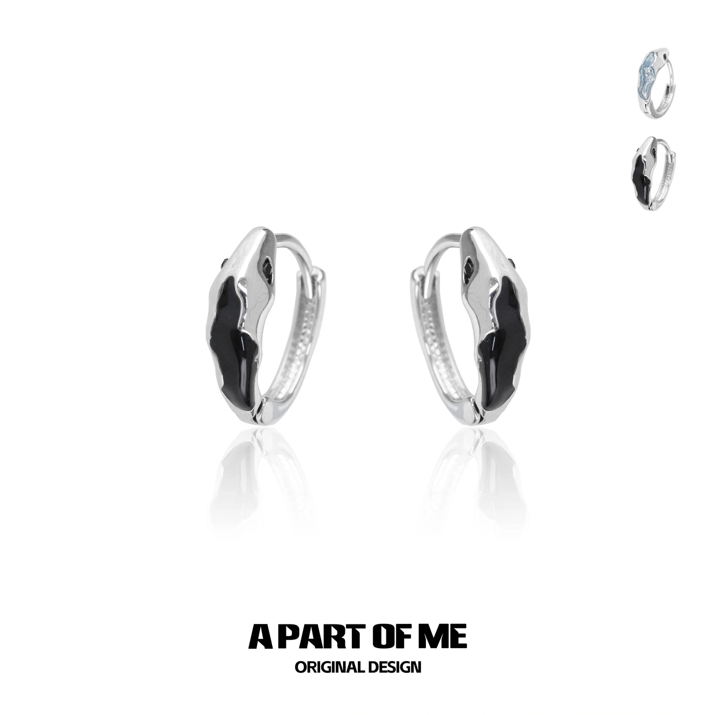 Slytherin Cold Snake Earrings