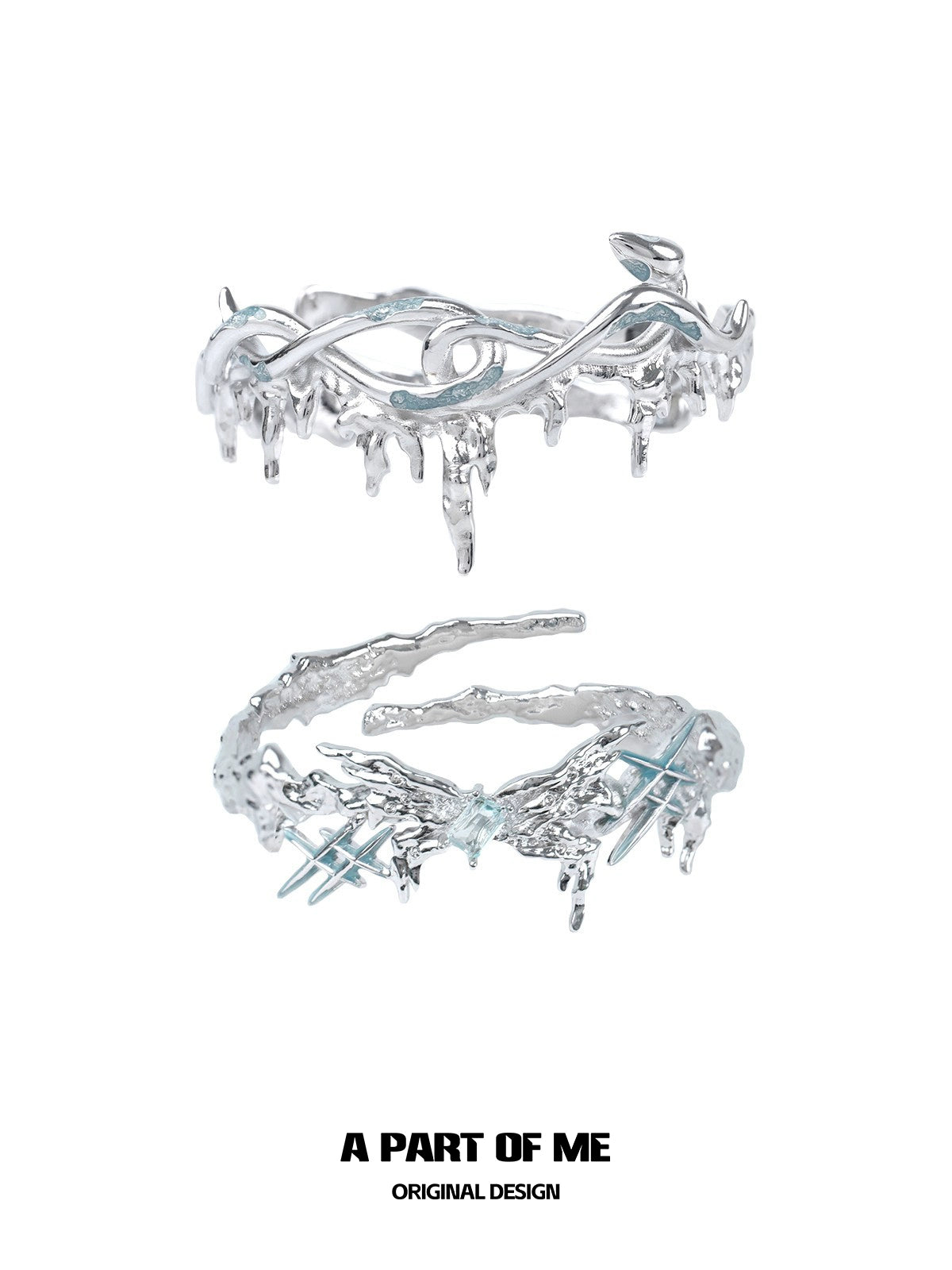 Butterfly & Ice Snake Bracelet