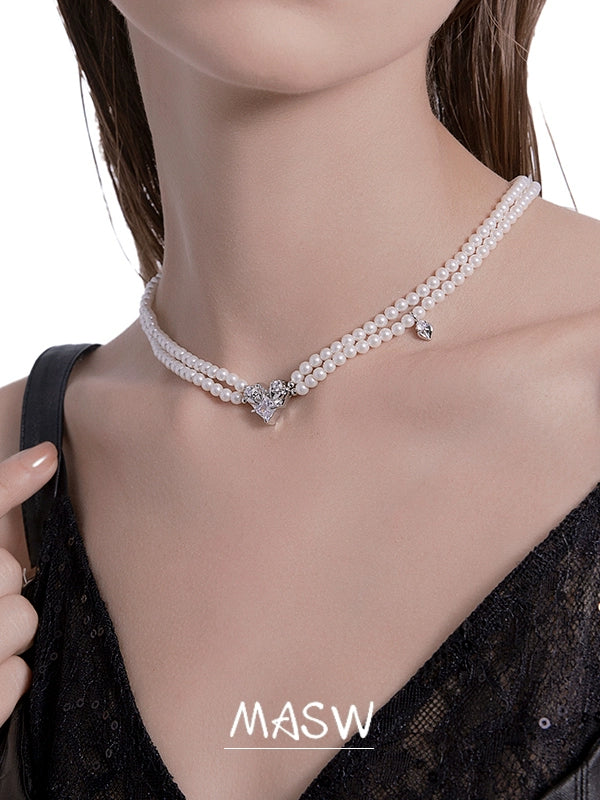 Dreamy Pearl Collarbone Chain