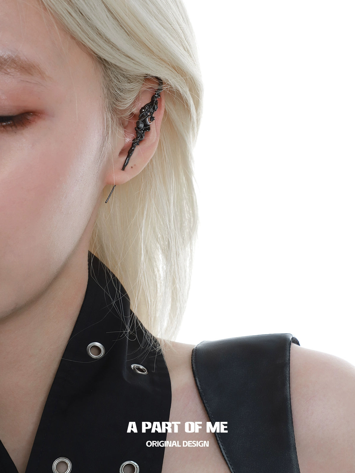 Pale Moon Piercing Ear Needle