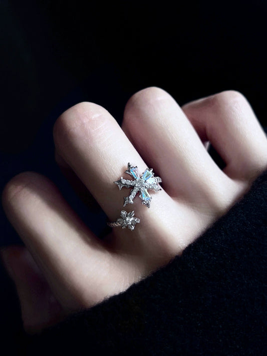 "Poem of Deep Snow" Ring