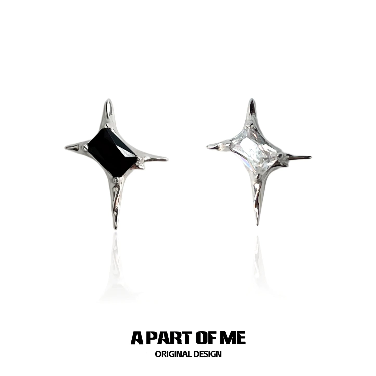 Rebel Zircon Stud Earrings