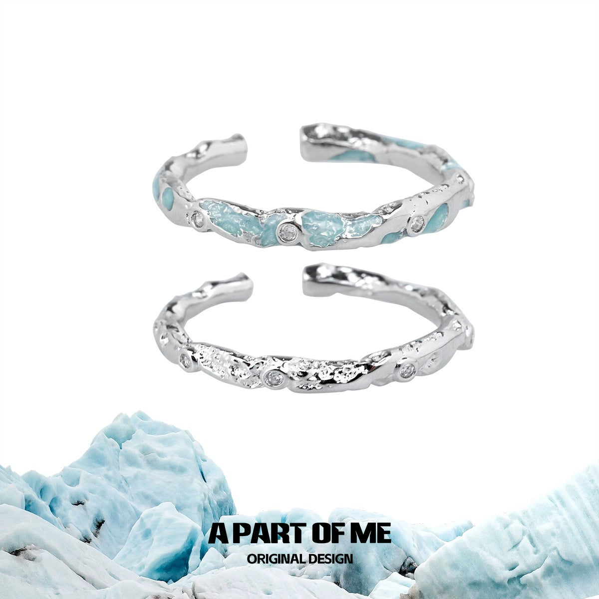 Broken Starry Sky Rings
