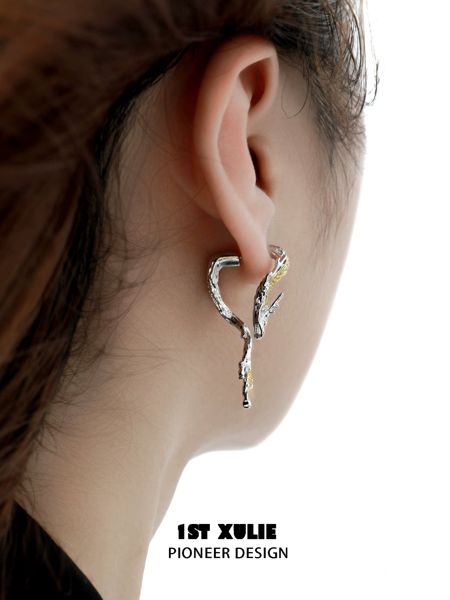 Gold Dragon Legacy Stud Earrings