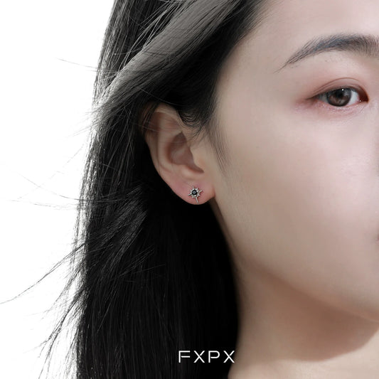 Elegant FXPX star stud earrings designed for a chic and modern look