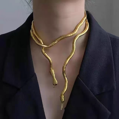 Cyber Snake Bendable Necklace