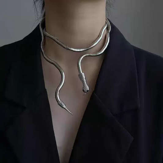 Cyber Snake Bendable Necklace