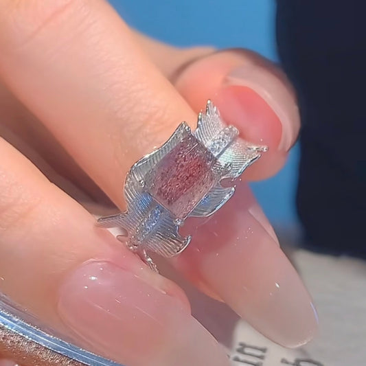 Super Seven Quartz Love Ring