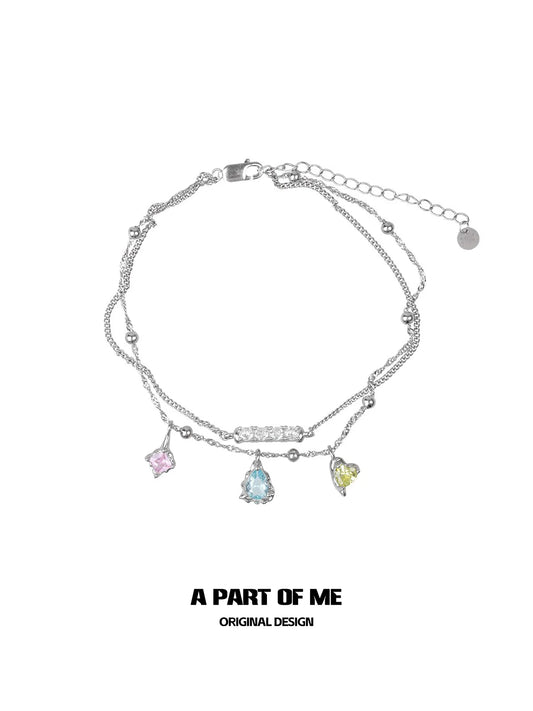 Colored Diamond Sweet Cool Bracelet