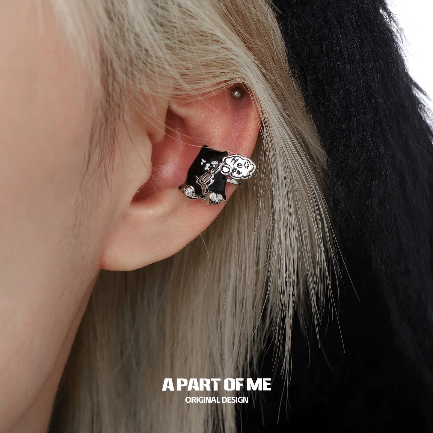 Kitten Devil Ear Cuffs