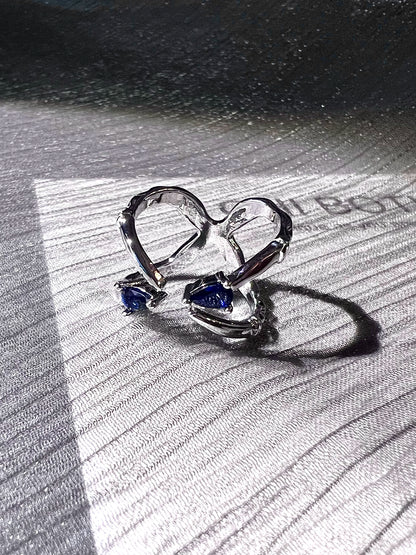 "Ravenclaw Eagle" Zircon Ring
