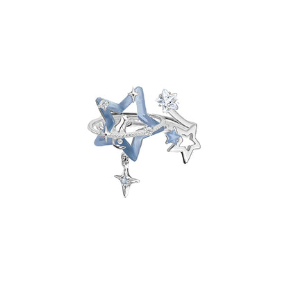 Azure Star Glow Ring