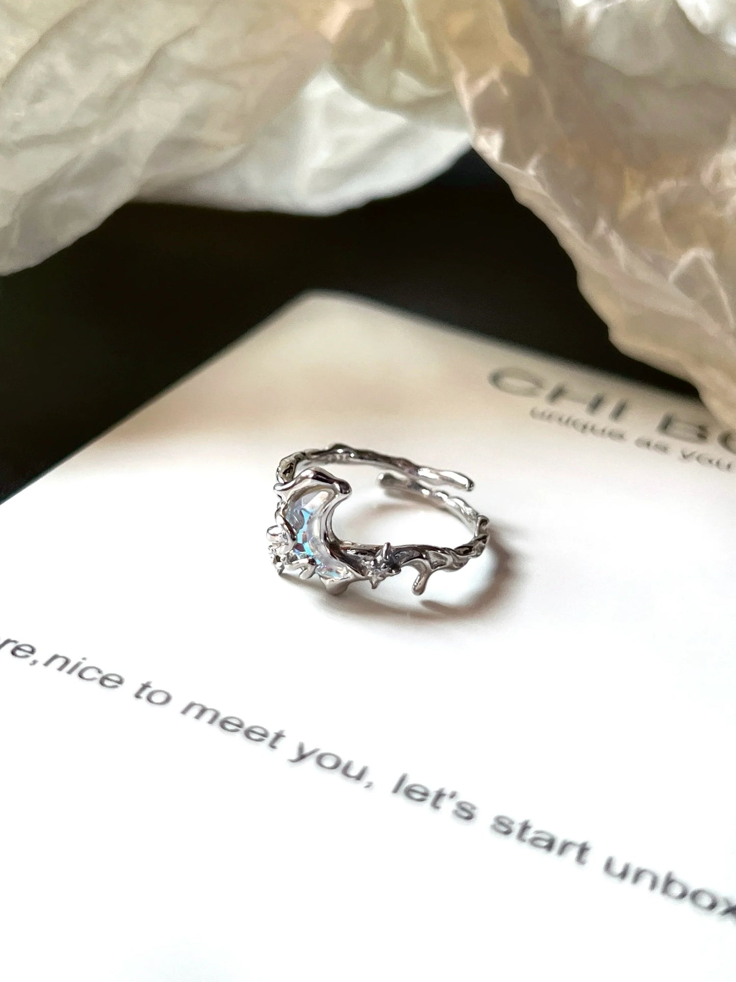 "Mermaid Moonlight" Ring