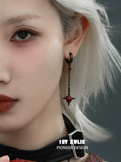 Forbidden Apple & Serpent Earrings