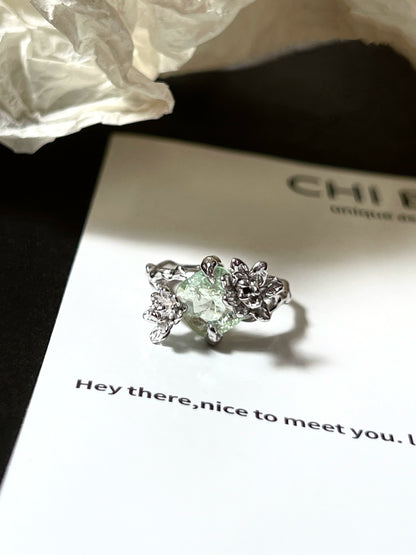 "Rain Jasmine" Wrap Ring