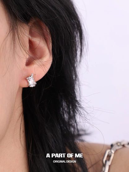 Timeless Pledge Silver Earrings
